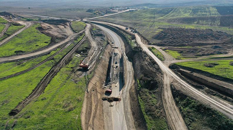 Construction of the Ahmadbayli - Fizuli - Shusha highway (km 34+000÷km 51+000)